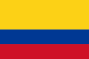 Колумбия флаг